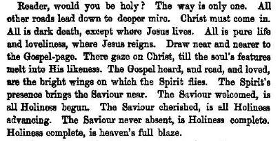 Quoted Holiness Passage From Henry Law's Book